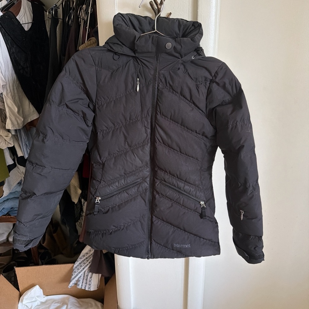 Marmot 700 Fill Black Down Jacket